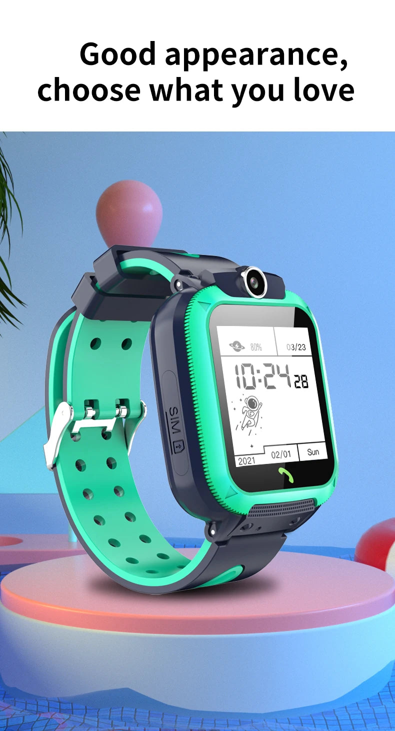 Kids gps sale watch phone waterproof