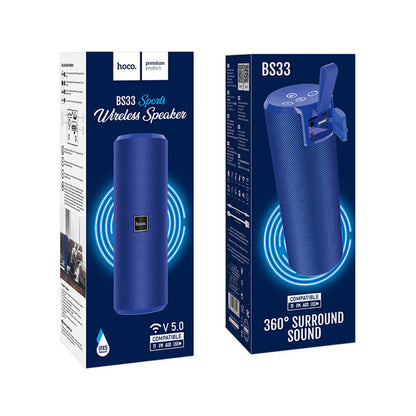 Wireless speaker “BS33 Voice” portable loudspeaker - Blue - SuperHub