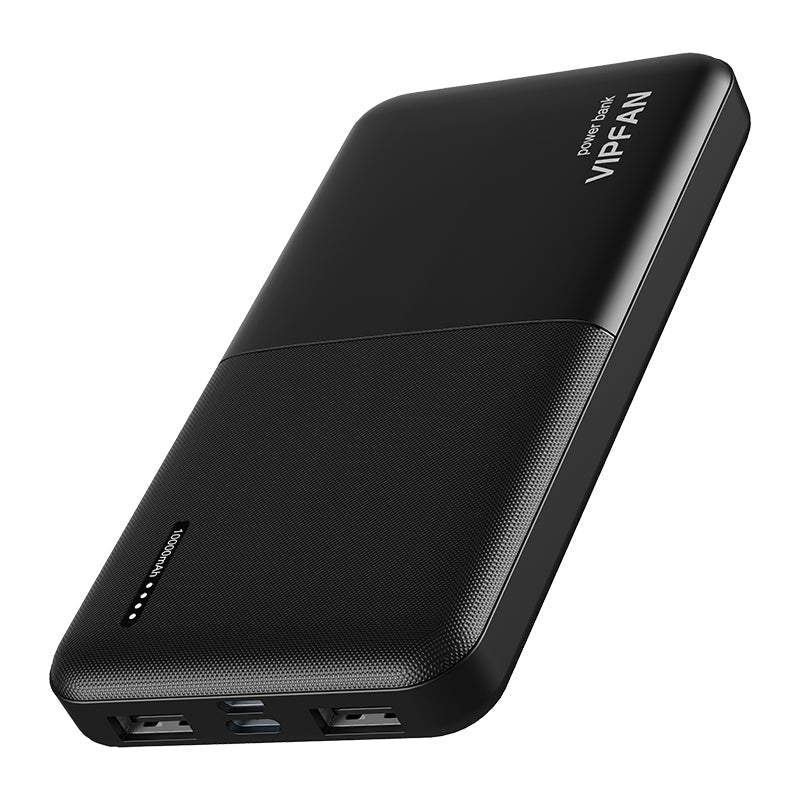 Hoco F04 Power Bank 10000mAh  w/2.1A, 2 USB - SuperHub