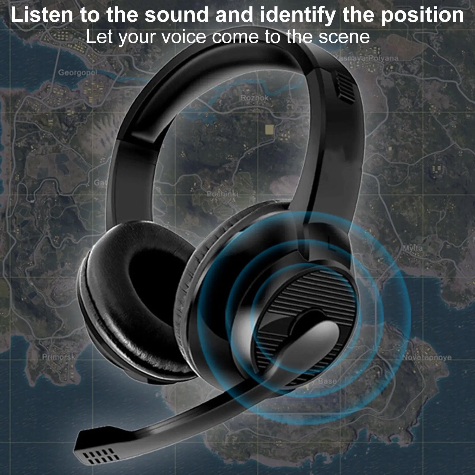 Gaming Headset GM001 With Microphone - SuperHub