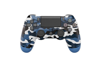 Bluetooth wireless Play Station 4 compatible controller - Blue Camouflage - SuperHub