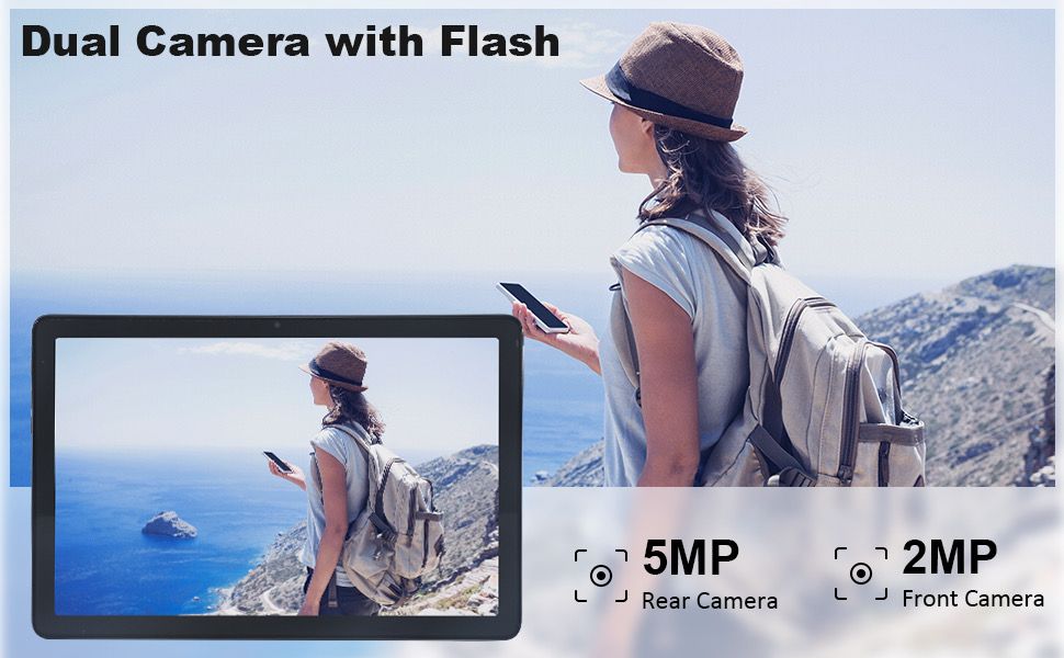 Veidoo - 10.1" Android Tablet with 4G Network - With Free Protective Case - SuperHub