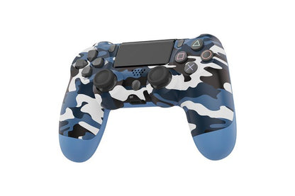 Bluetooth wireless Play Station 4 compatible controller - Blue Camouflage - SuperHub