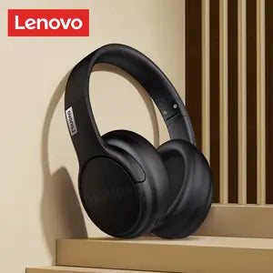 Lenovo TH30 Wireless Headphones Bluetooth Earphone 5.0 Foldable Headset - black - SuperHub