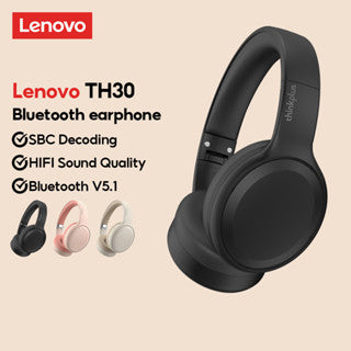 Lenovo TH30 Wireless Headphones Bluetooth Earphone 5.0 Foldable