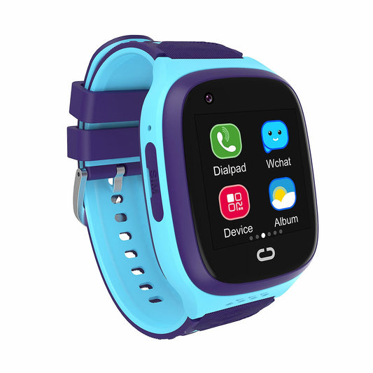 Lt31 Kids Smart Watch, 4g Ip67, Safety Support App For Android And ios, Multifunctional Wristband - Blue - SuperHub