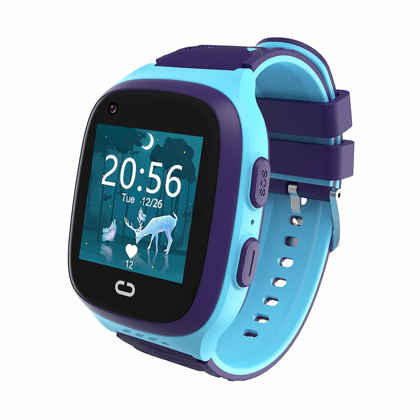 Lt31 Kids Smart Watch, 4g Ip67, Safety Support App For Android And ios, Multifunctional Wristband - Blue - SuperHub