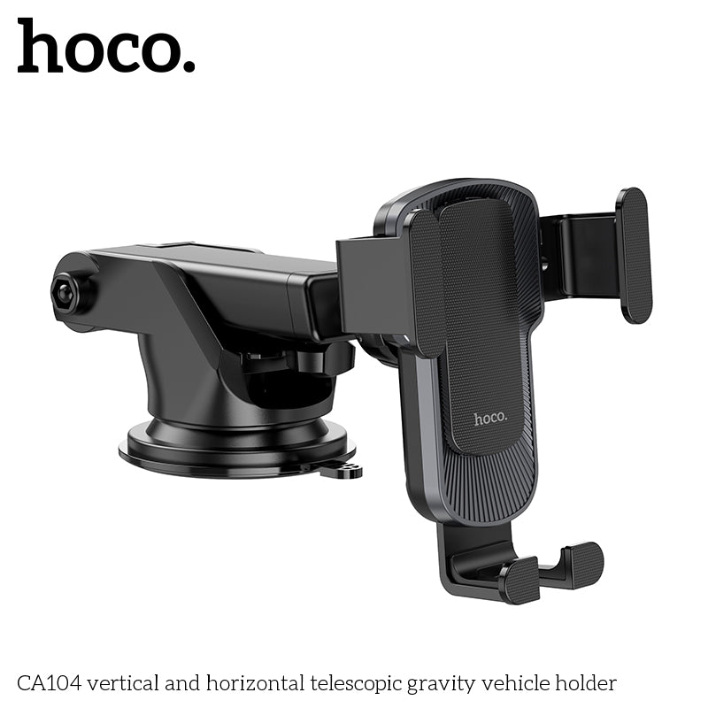 Hoco Premium Gravity Car Mount for Windshield/Dashboard CA104 - SuperHub