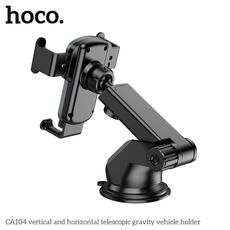 Hoco Premium Gravity Car Mount for Windshield/Dashboard CA104 - SuperHub