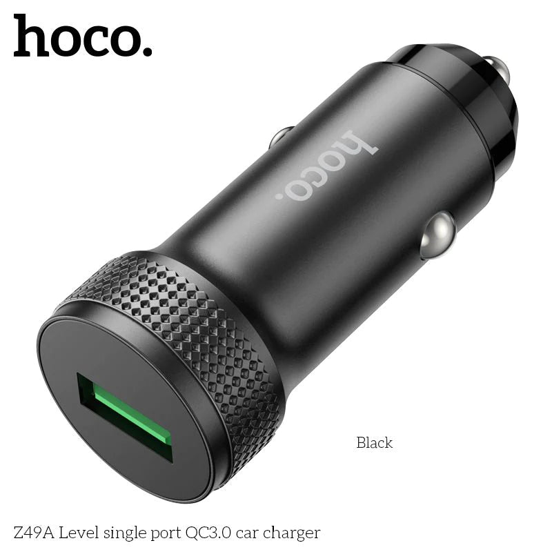 Hoco 2.4A USB Car Charger Fast Charge Z49A - SuperHub