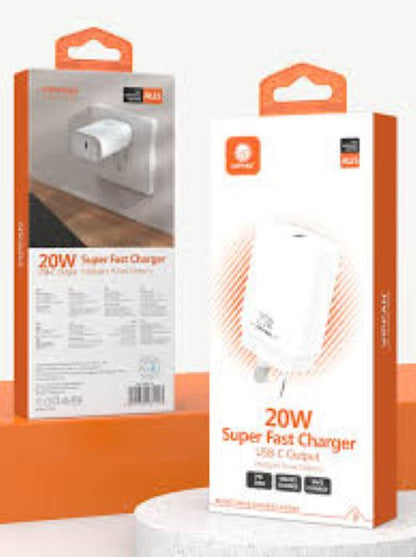Vipfan 20W Fast Charger USB-C Output (AU5) - SuperHub