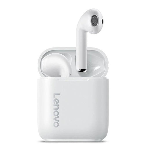 Lenovo LP2 TWS Earbuds Bluetooth 5.0 True Wireless Headphones Lenovo  - white - SuperHub