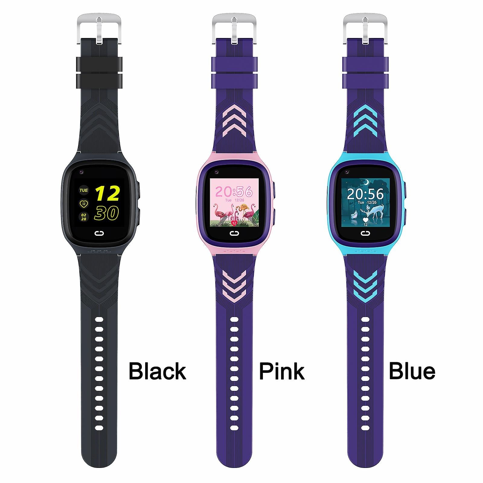 Lt31 Kids Smart Watch, 4g Ip67, Safety Support App For Android And ios, Multifunctional Wristband - Black - SuperHub