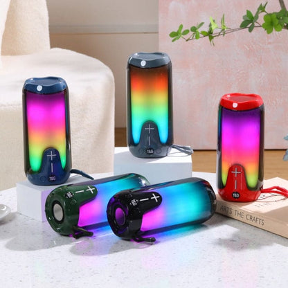 T&G TG651 5W Bluetooth Speaker, LED Lights, 1500mAh Rechargeable Battery