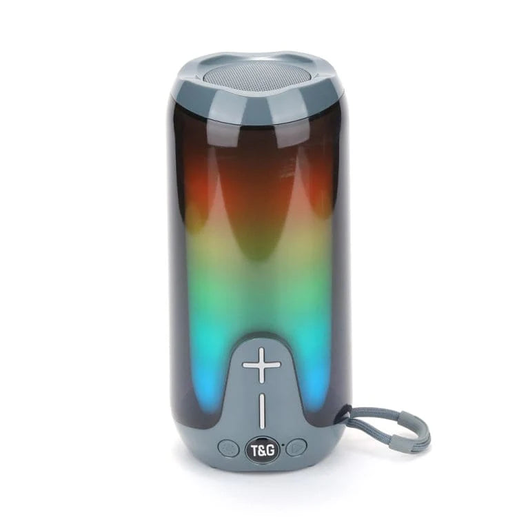 T&G TG651 5W Bluetooth Speaker, LED Lights, 1500mAh Rechargeable Battery - SuperHub
