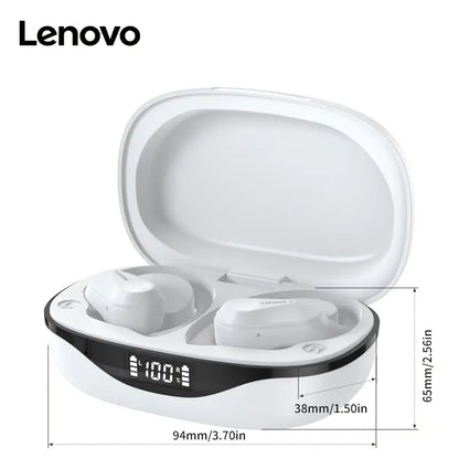 Lenovo LP75 Bluetooth Earphone Wireless Earbuds - white - SuperHub
