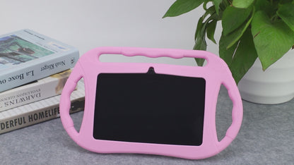 Veidoo 7” Android Tablet with protective case - Pink