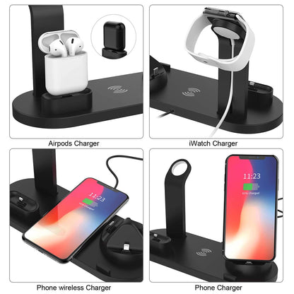 6-in-1 Wireless Charger 15W