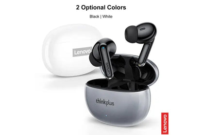 Lenovo XT88 - Bluetooth Wireless Earphones With Charging Case, Inbuilt Microphone - White - SuperHub