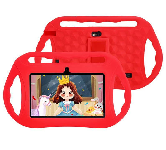 Veidoo 7” Android Tablet with protective case - Red - SuperHub