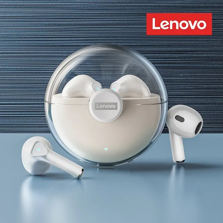 Lenovo LP 80 - Bluetooth Earphones - White - SuperHub