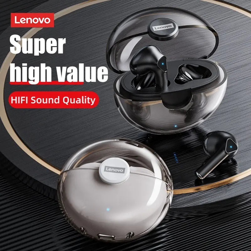Lenovo LP 80 - Bluetooth Earphones - Black - SuperHub