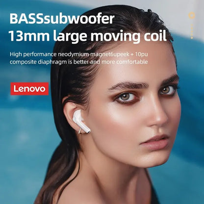 Lenovo LP 80 - Bluetooth Earphones - White - SuperHub